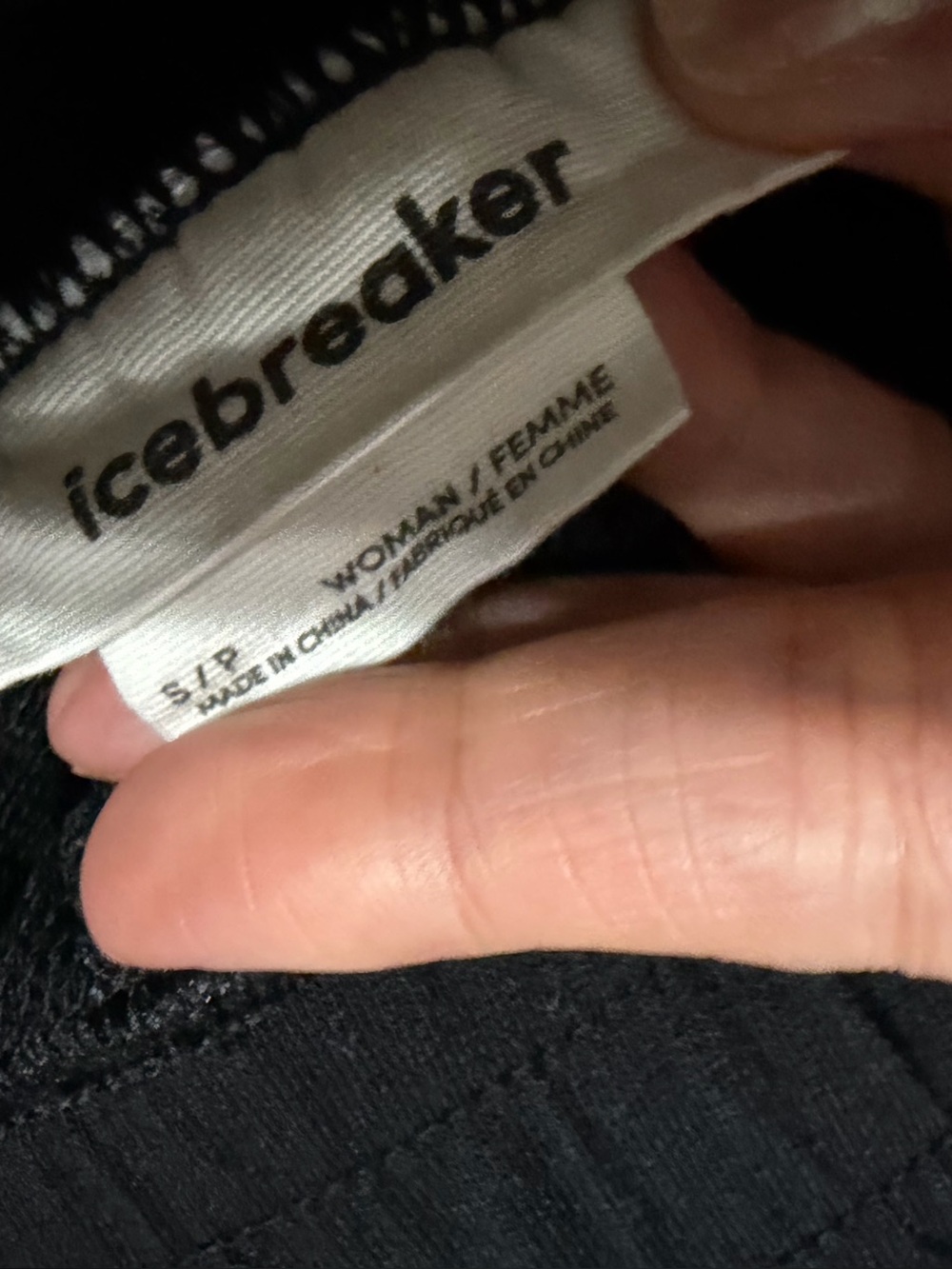 Icebreaker Black Jogger Pants Size Small - Picture 7 of 9